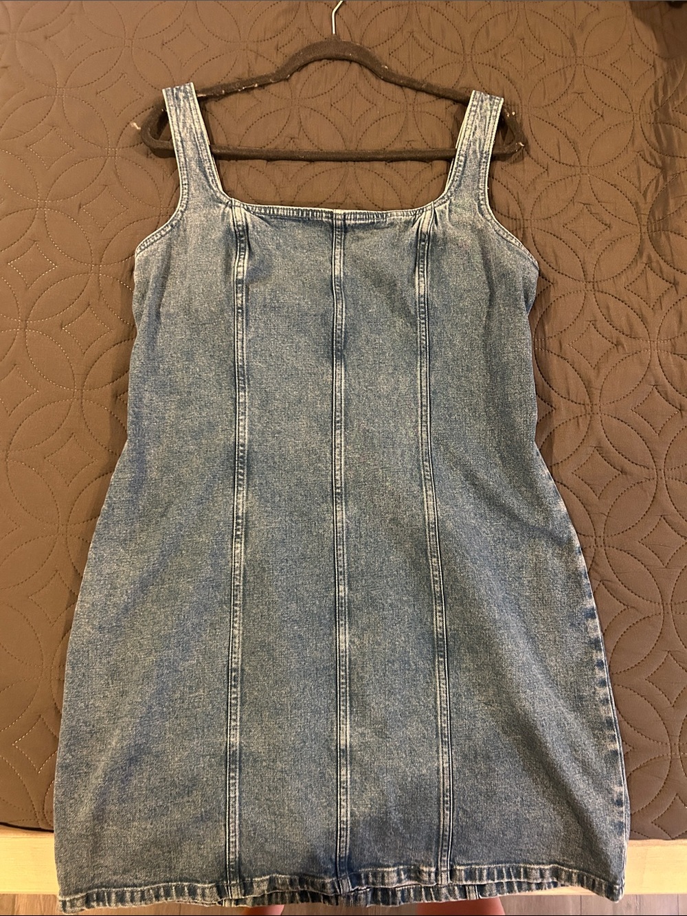 Abercrombie & Fitch Light Blue Denim Mini Dress